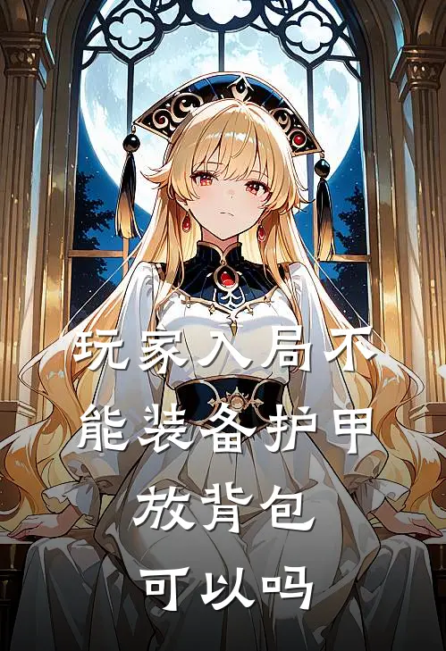 玩家入局不能装备护甲,放背包可以吗