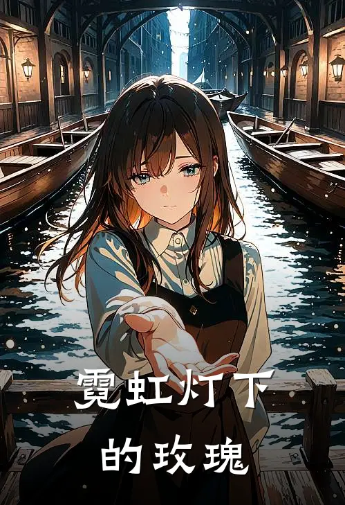 霓虹灯下的玫瑰