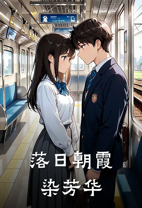 落日朝霞染芳华