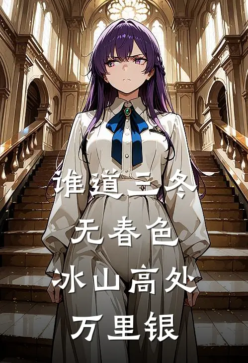 谁道三冬无春色,冰山高处万里银