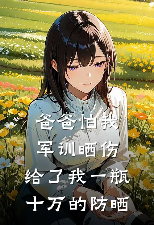 爸爸怕我军训晒伤，给了我一瓶十万的防晒